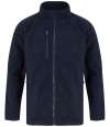 H860 Henbury Recycled Polyester Micro Fleece Jacket Navy colour image